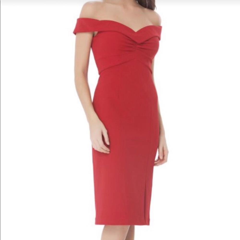 Beautiful red cocktail dress. Worn once.